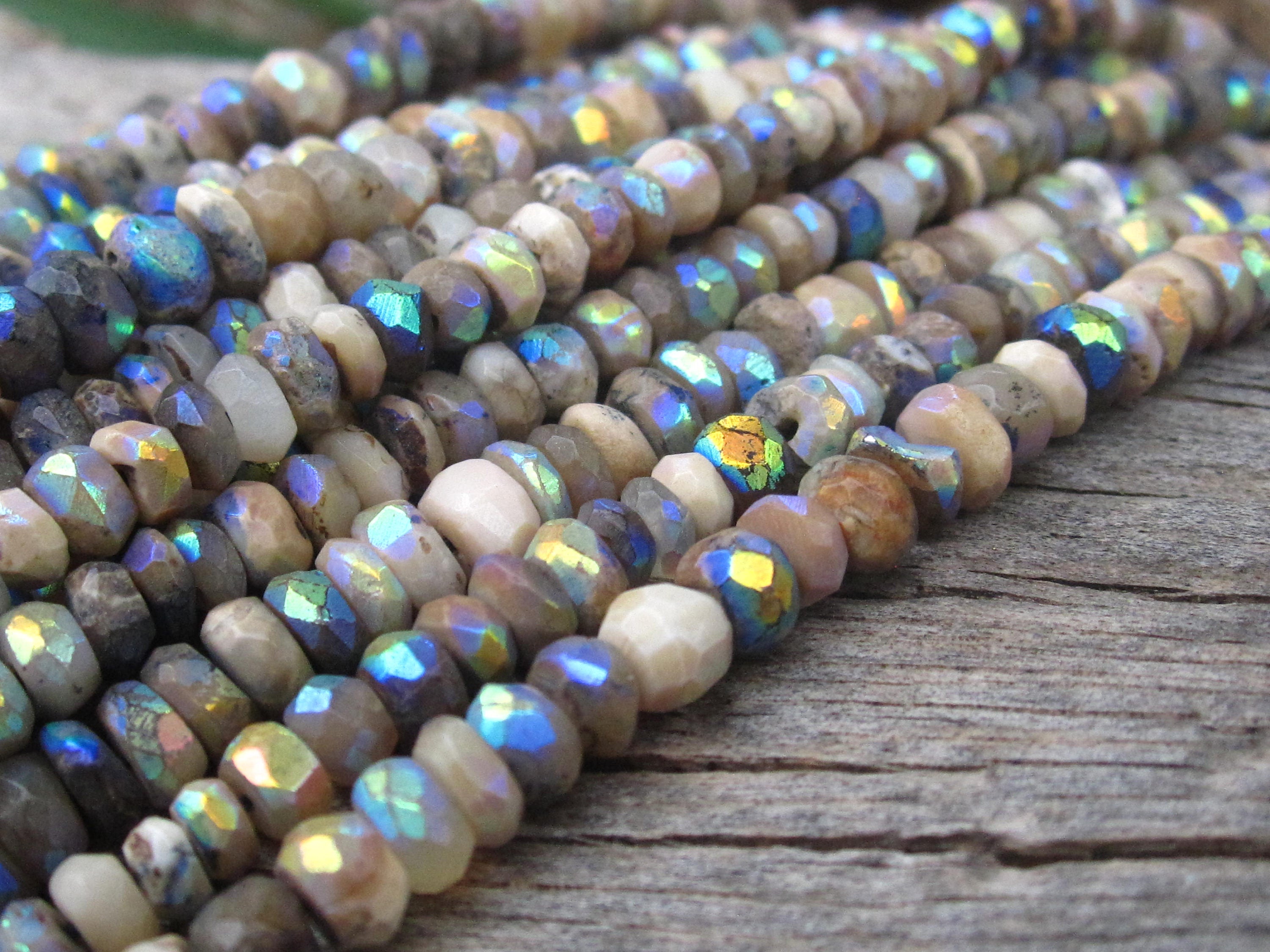 Dendritic opal shop beads