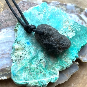 Mens Gemstone Necklaces Crystal Stone natural Agni Magnitite