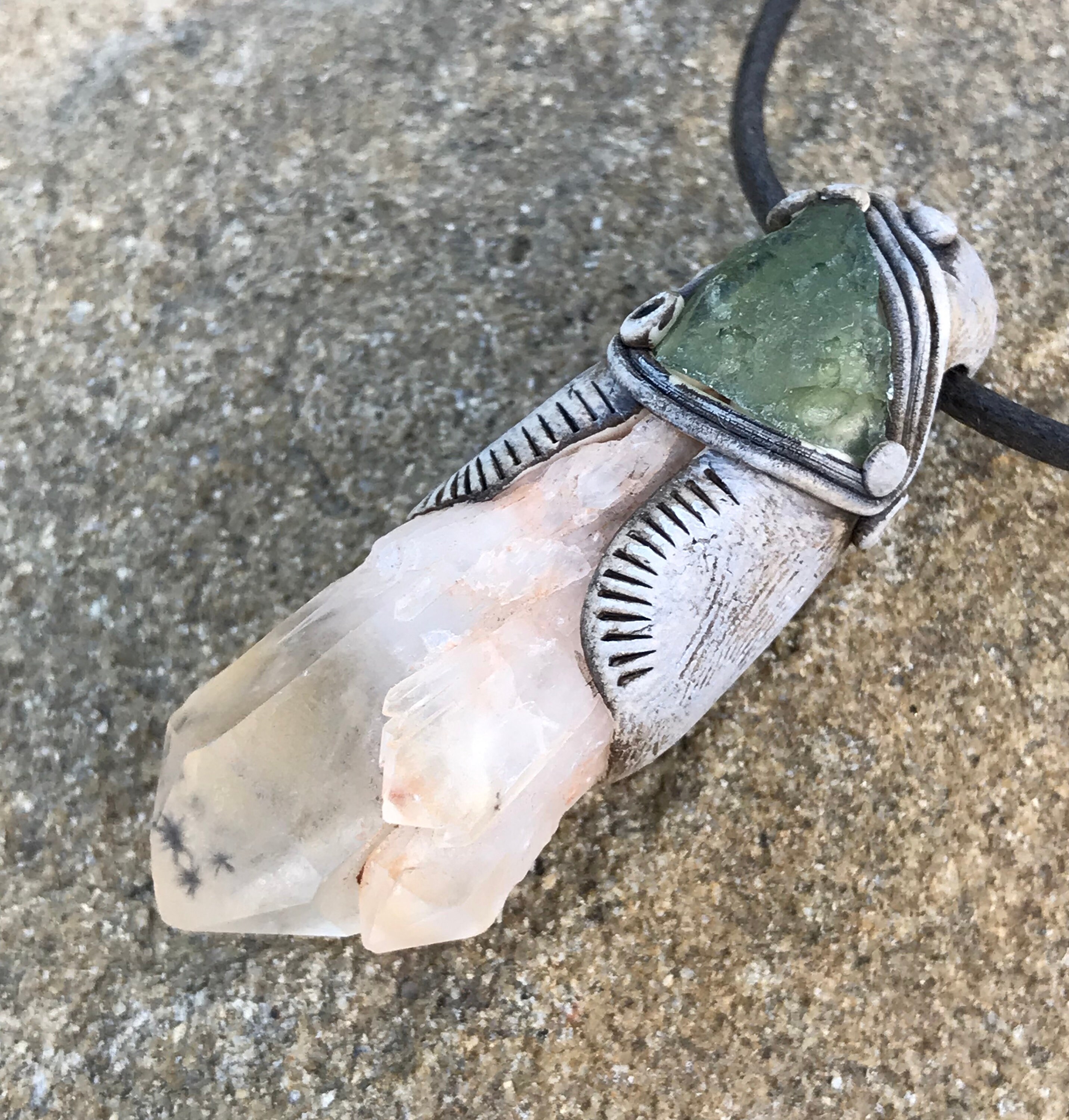 Mens 2024 moldavite jewelry