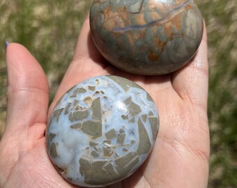 Ibis Jasper Crystal - Polished Ibis Jasper - Ibis Jasper Palm