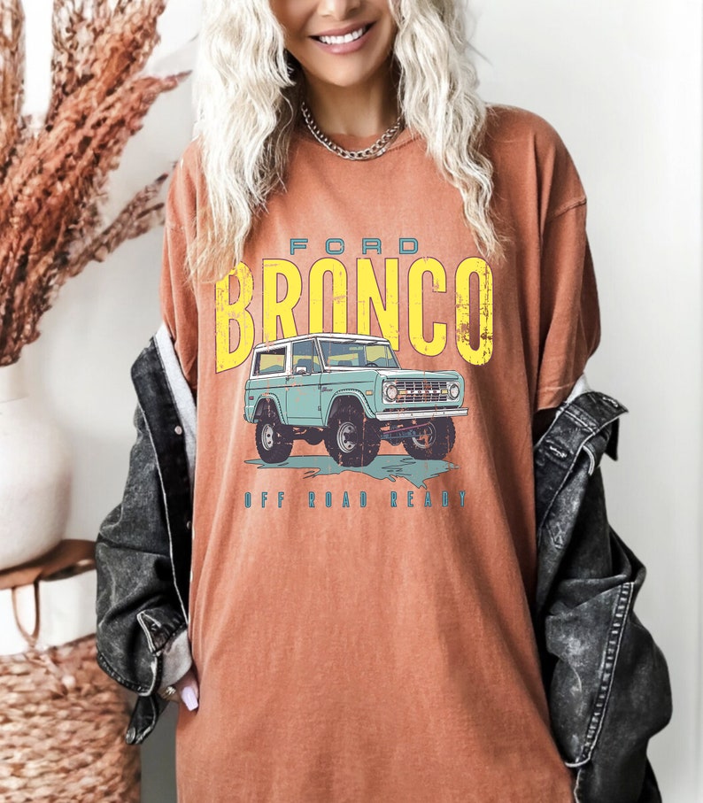 Vintage Ford Bronco Graphic Tee Classic Ruggedness Reimagined Yam
