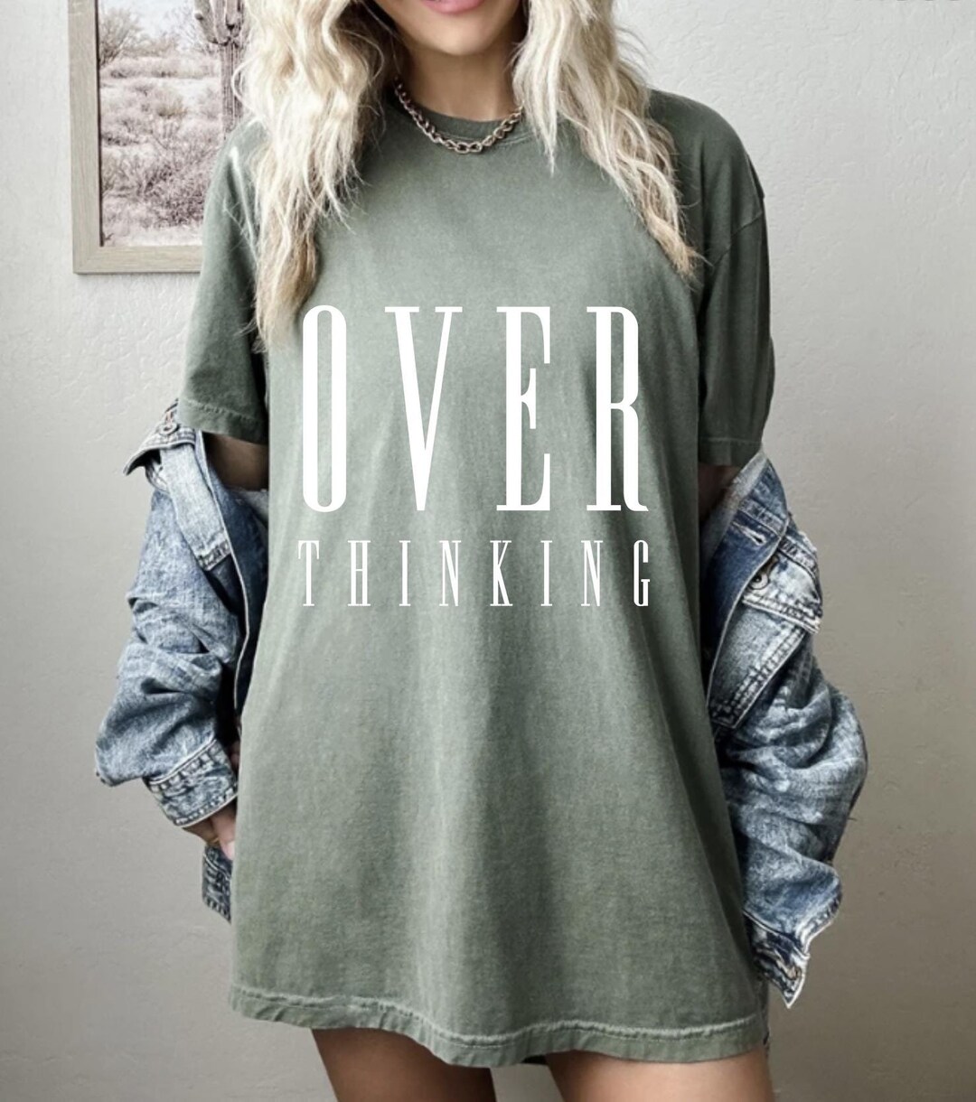 Great Minds Overthink Regular Tee main image 1