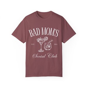T-shirt Bad Mom's Social Club image 4