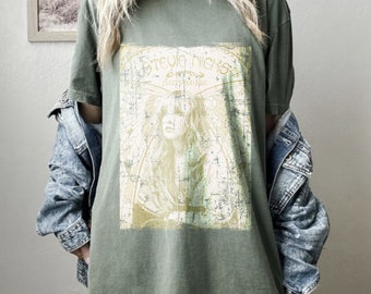 Vintage Stevie Nicks Grafik-T-Shirt | Zauberhafter Rock im Rock-Style