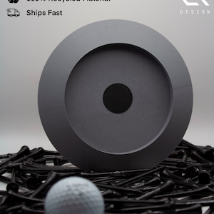 Golf practice putting hole, Minimalist golf putting cup, Golf Lover, Minimal design, Bachelor party gift