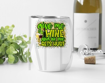 12 oz. Stainless Steel Wine Tumbler with Slide Lid: Give me wine and no one gets hurt