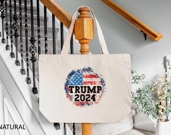 Trump 2024 Gift Bag, Republican Gift Bag, Trump Tote Bag, Trump Flag Bag, President Trump Bag, Election Gift, Republican Bag, Trump 2024 Bag