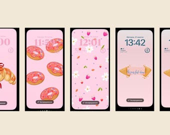 Pink iPhone Wallpaper | iOS Backgrounds (Digital Download