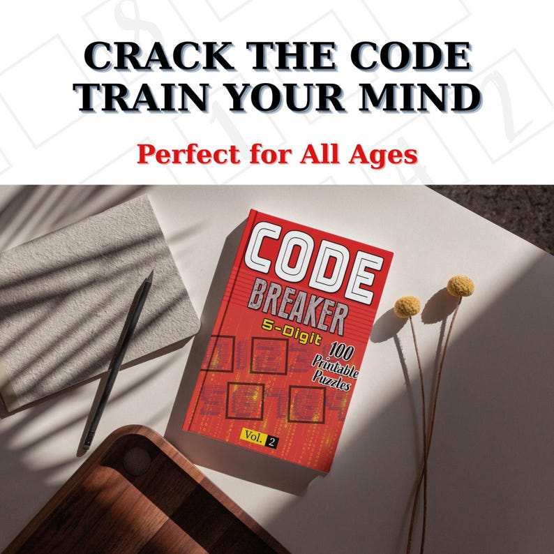 Printable Code Breakers Printable Code Breaker Puzzles: Brain Teaser Game (digital Download A4 ...