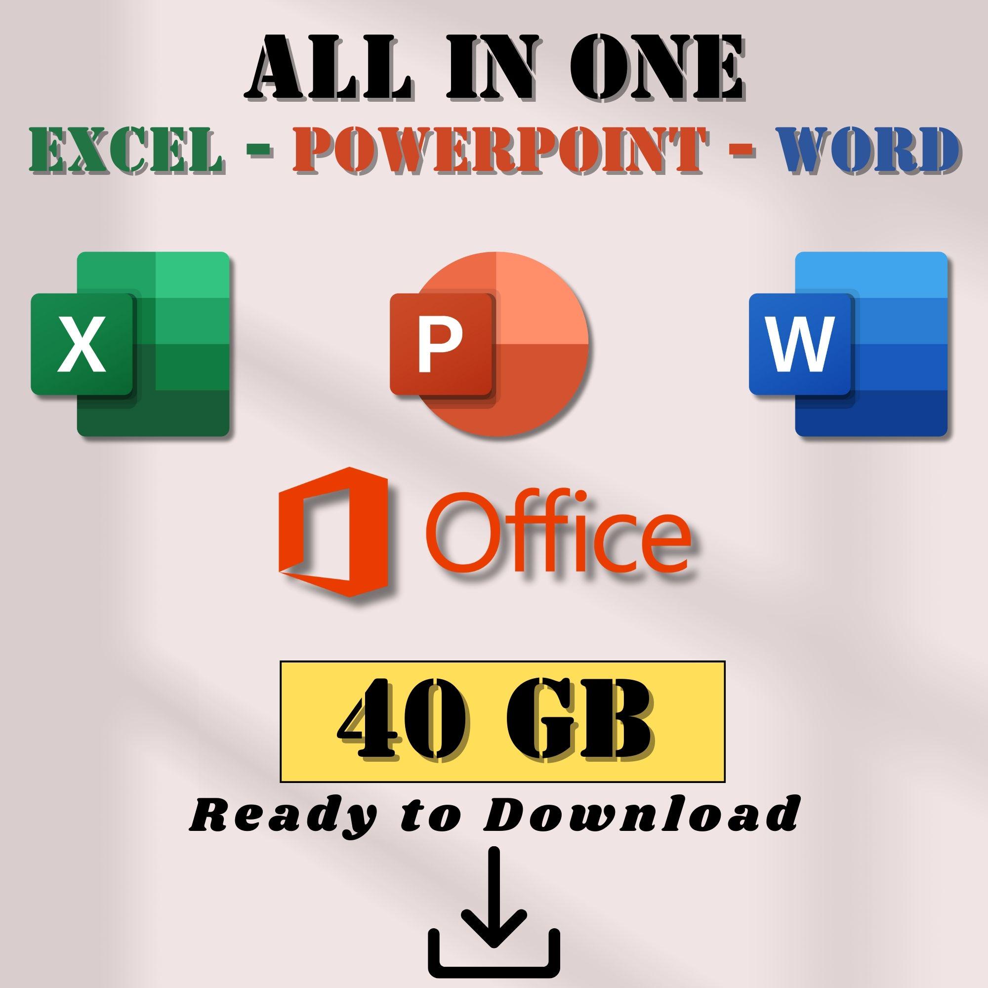MS Office Templates Bundle: 20,000+ Excel, Powerpoint, Word