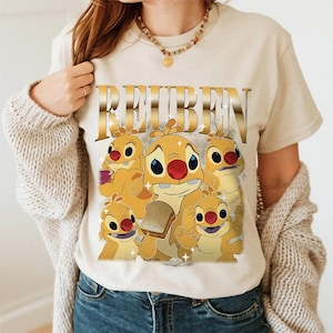 Comfort Colors Disneyland Reuben Lilo And Stitch Homage Shirt, Reuben Stitch Shirt, Walt Disneyworld, Magic Kingdom Shirt, Family Trip 2025 image 2