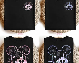 Camiseta personalizada Disneyland Comfort Colors 2026, camiseta familiar Disneyland 2026, equipo Disneyland 2026, camiseta de pareja Disneyland, viaje a Disneyland