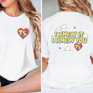 Disneyland TS 5 Comfort Colors Shirt, Tay Story Friendship Tee, I Knew It I Knew You Front Back Print Shirt, Trendy Tee, Movie Fan Gifts image 2