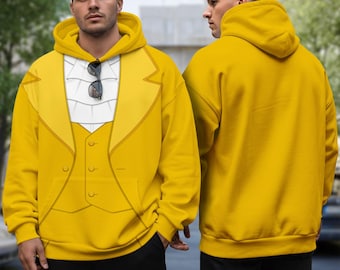 Lumiere Beauty Of The Beast 3D Full Over Print Hoodie, Lumiere Cosplay Sweatshirt, Halloween Cosplay, Halloween Costume Sweatshirt Hoodies