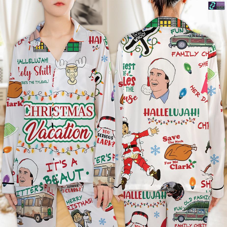 Discover Griswold Christmas Pajamas Set, National Lampoons Christmas Vacation, Funny Holiday Sleepwear, Christmas Tree Farm, Xmas Movie Costume Gift