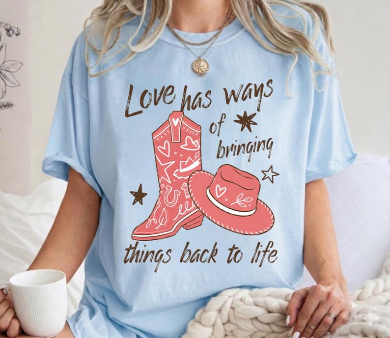 Vintage Toy Story 5 Comfort Colors Shirt, Bringing Things Back To Life Boot Shirt, TS Jessie Cow Girl Tee, Disneyland Family Vacation 2026 image 2