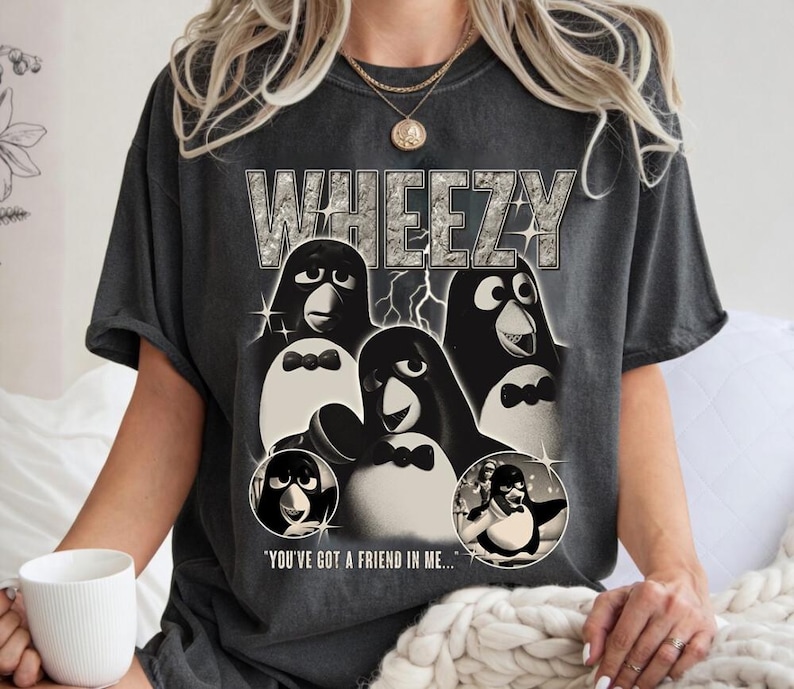Disneyland Toy Story Wheezy Comfort Colors Shirt, Magic Kingdom Matching Family Tee, You've Got A Friend In Me, Disneyland Toy Story Shirt image 1