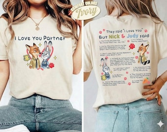 Comfort Colors Nick And Judy Confession Shirt, It's Called A Hustle Sweetheart Vintage Shirt, Disneyland Theme Park Tee, Cartoon Movie Shirt