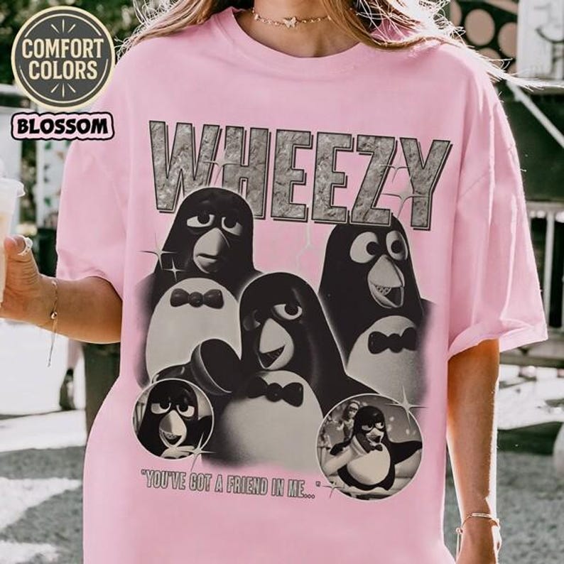 Disneyland Toy Story Wheezy Comfort Colors Shirt, Magic Kingdom Matching Family Tee, You've Got A Friend In Me, Disneyland Toy Story Shirt image 2