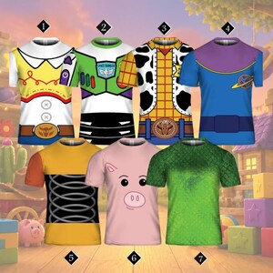 Toy Story 3D Full Over Print Hoodie, Toy Story Character Cosplay, Custom Toy Story Movie Sweatshirt, Disneyland Trip 2026, Halloween Costume image 2