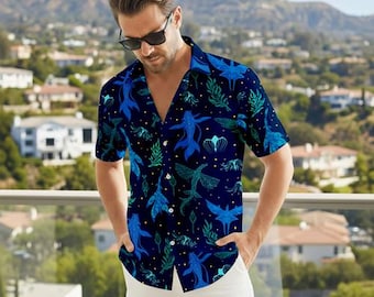 Avatar The Way Of Water Hawaiian Shirt, Avatar Pandora Shirt, Avatar Fire And Ash Costume Hawaiian Shirt, Disneyland Avatar Matching Shirt