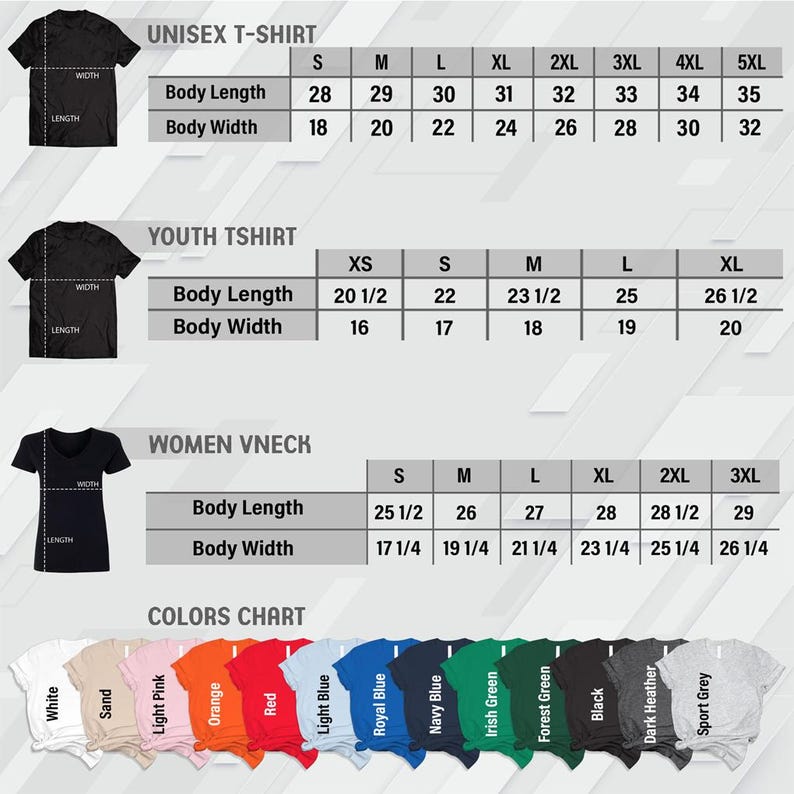 a women's t - shirt size guide