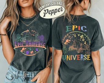 Comfort Colors Epic Universe Shirt, Universe Epic Family Shirt, Disneyland Trip Shirt, Orlando Park Epic Universe Shirt, Universal Studio