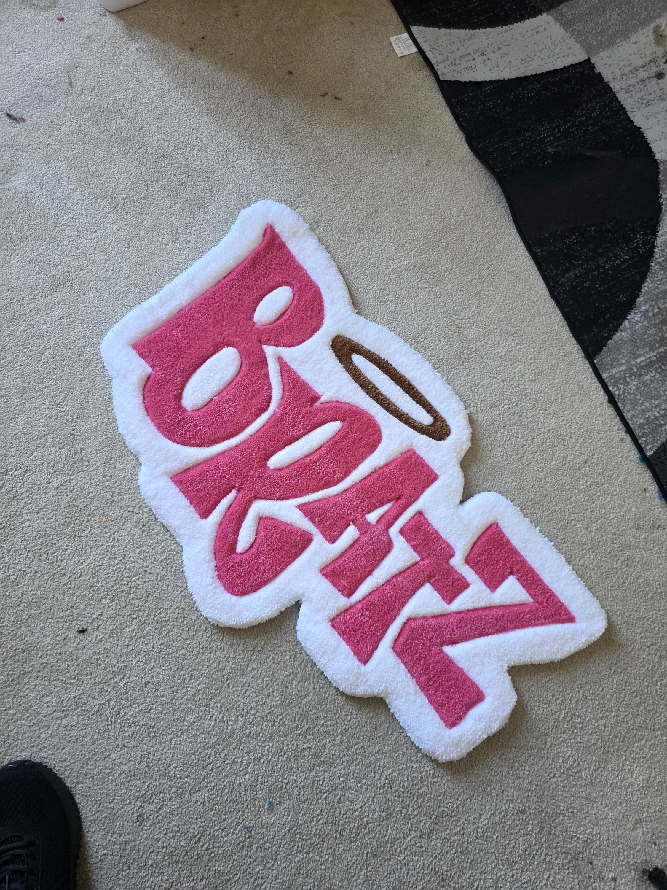 Custom Name Rug (36in, 40in or 45in Made to Order) Read Description ...