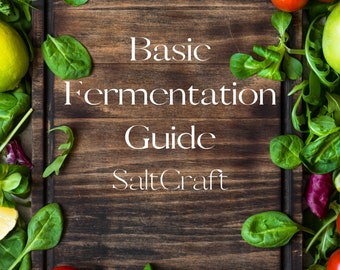 Unlock the Power of Fermentation! Beginner's Guide to Fermenting Vegetables (Digital Download)