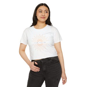 Sun Goddess Crop Top, Mode Ani Sun Crop Top