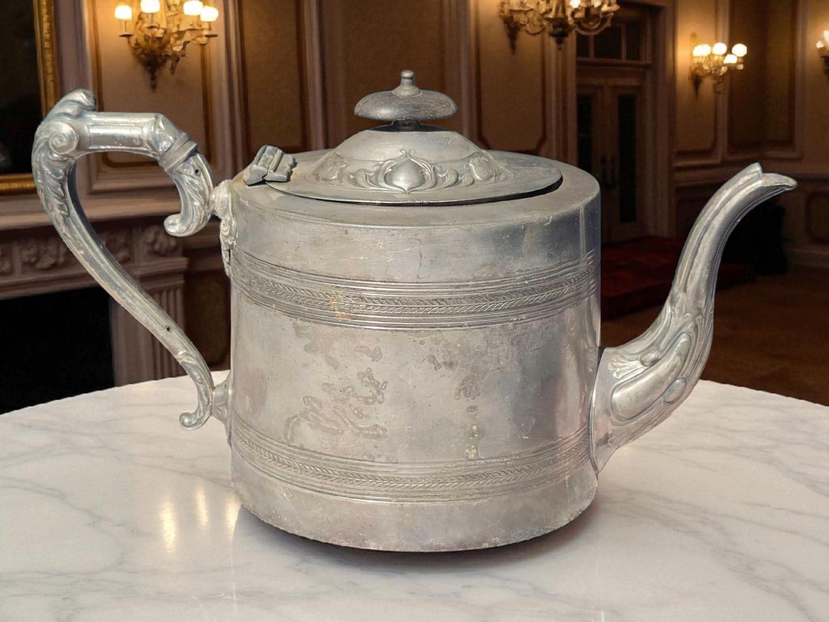 Britannia metal teapot - Etsy 日本