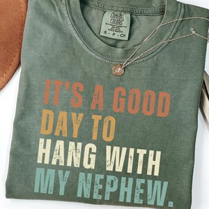 It&#39;s a Good Day Shirt, Best Uncle or Aunt Shirt, Gift for Uncle and Aunt, Matching Shirts for Family Fun, Trendy Gift for Uncle or Aunt