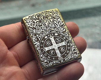 Constantine Custom Brass Zippo lighter