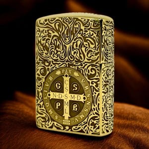 Constantine Custom Brass Zippo Armor lighter