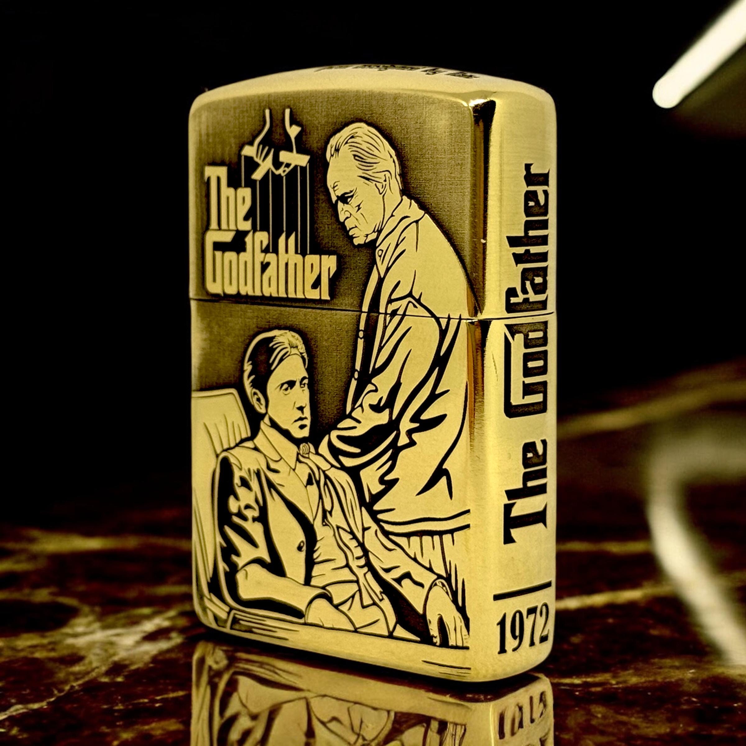 PREMIUM GIFT Armor Zippo 逆打ちプレミアケース付き Zippo the Godfather Armor New Lighter - Etsy
