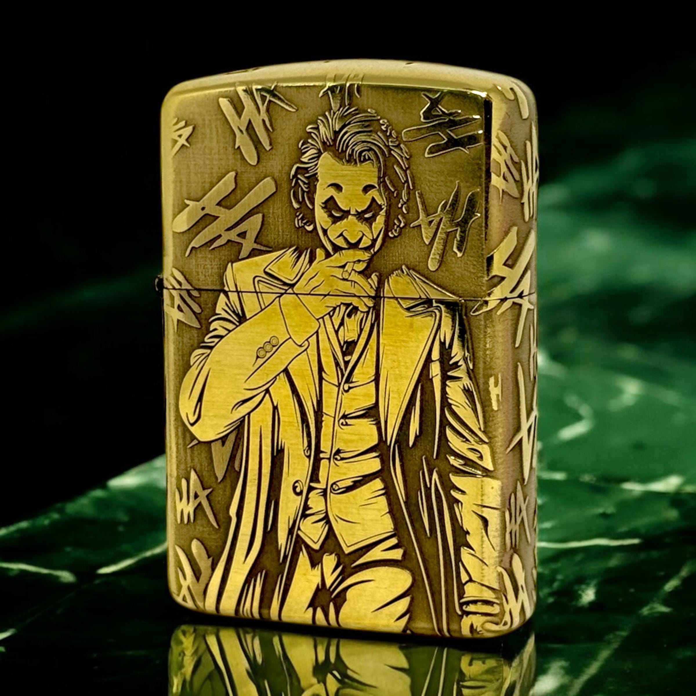 zippo JOKER ジョーカー たばこ柄  前面加工 2005年製 2198671107.jpg?1709793928