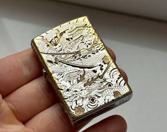 Samurai Japanese Warrior Custom Zippo lighter