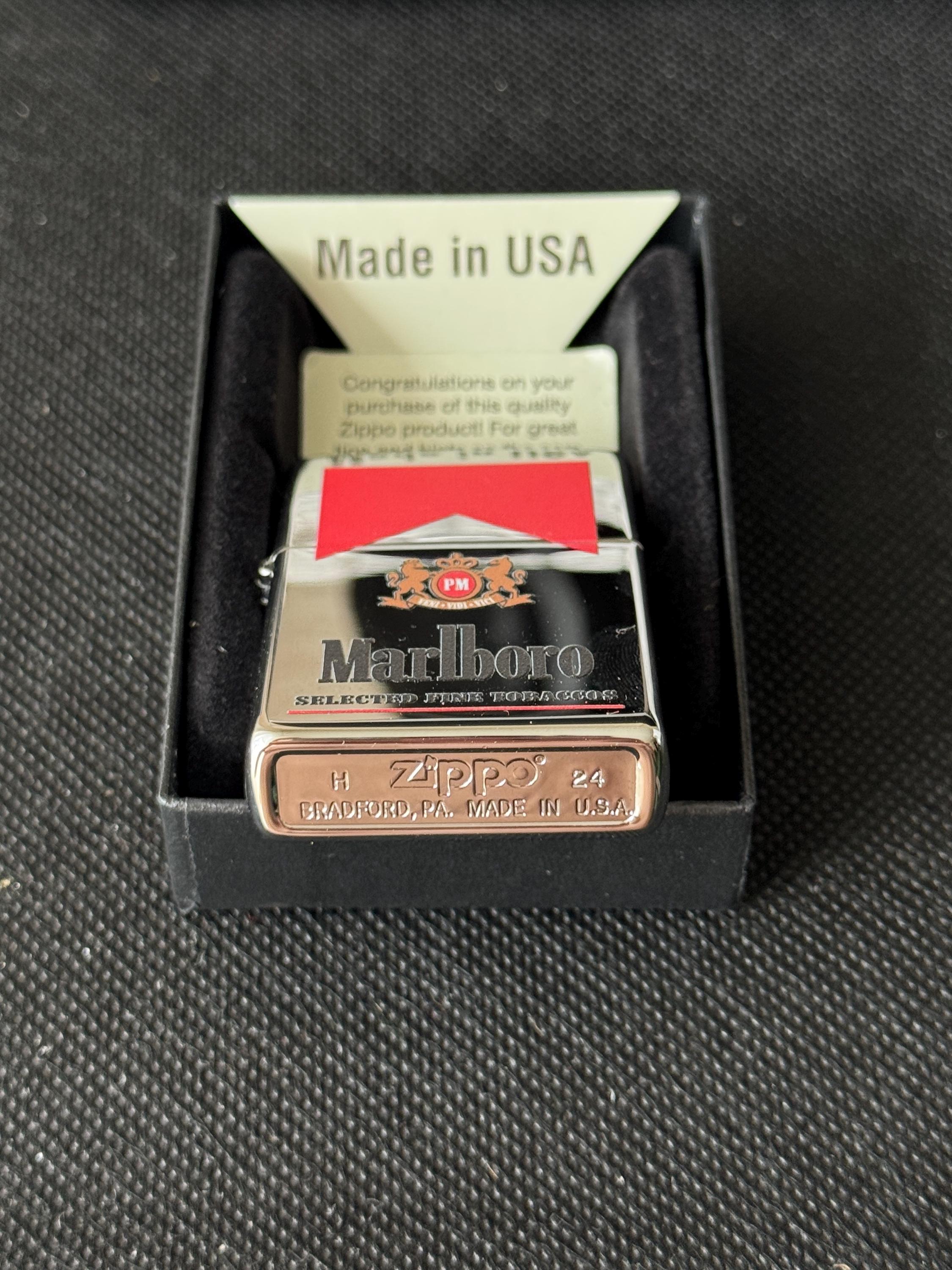 Zippo Marlboro Hard Pack New Lighter - Etsy