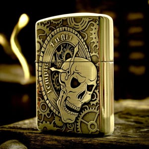 Zippo Tempus Fugit Armor Genuine lighter
