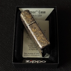 Samurai Armor Zippo Lighter Deep Carved Japanese Warrior & Dragon EDC Gift for Him image 14