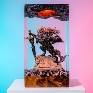 Elden Ring Resin Lamp - Etsy