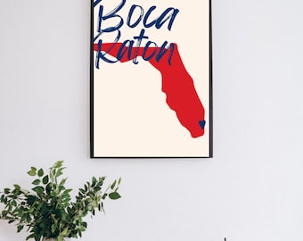 FAU Owls Wall Art Print, Florida Atlantic University (Digital Download)