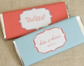 Candy Bar Wrappers - Chocolate Bar Wrappers - PRINTABLE only
