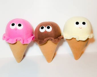 ice cream plush toy
