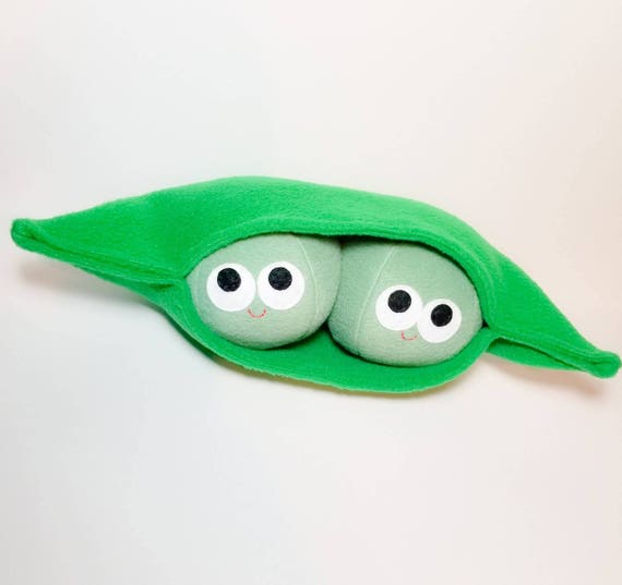 pea pod stuffed animal