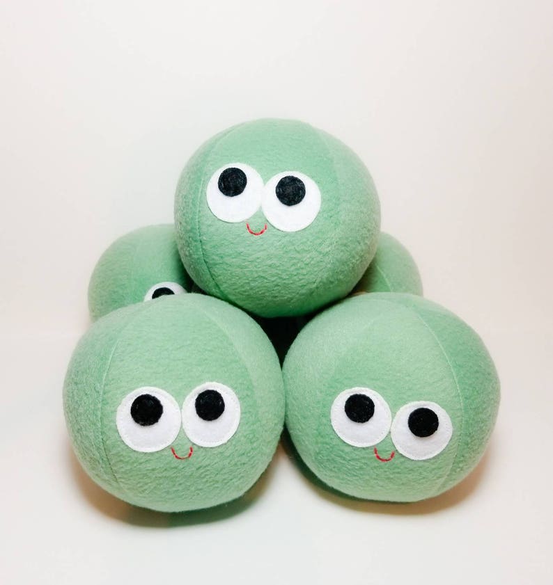 Two Peas In A Pod Plush For Pretend Play Stuffed Food Gift Etsy