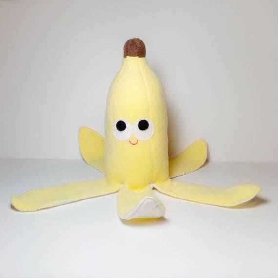 mario kart banana peel plush