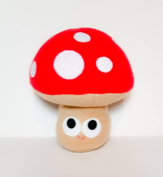 mushroom stuffed animal