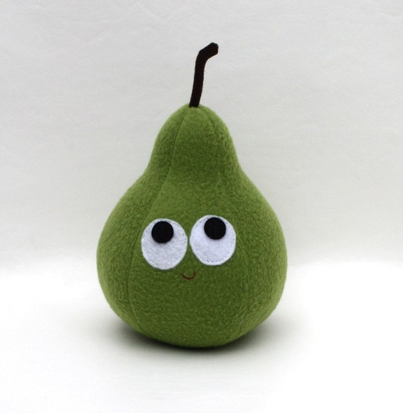 pear plush