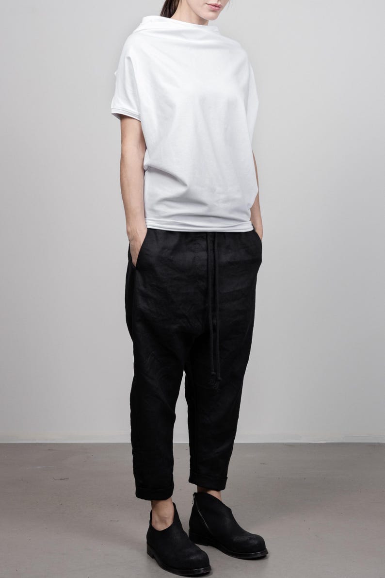white cotton top